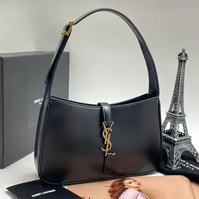 Кожаная черная сумка Yves Saint Laurent Le 5 a 7 LM-13163 – Lazurka Mall