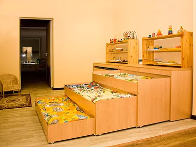 Купить кровати для детского сада - трехъярусные, двухъярусные и одноярусные