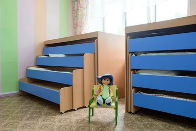 Кровать для детского сада 1200х640х510 - купить оптом, продажа от  производителя