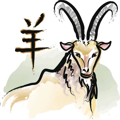 Символ козы, китайский новый год 2027 года, изолированная икона Иллюстрация  вектора - иллюстрации насчитывающей головка, иллюстрация: 158415379