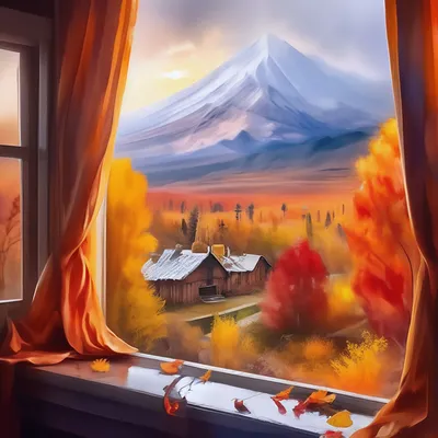 Стихотворение «Жёлтый лист стучит в окно, осень просится давно!», поэт  Николай Майский