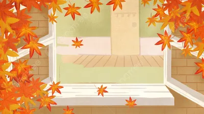 Падения дождя лист окна осени Стоковое Фото - изображение насчитывающей  текстура, померанцово: 128320864
