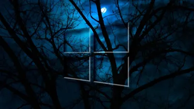 Windows 10 HD Moon Night Wallpaper for Desktop 1920x1080 Full HD