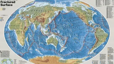 Фотообои карта мира, печать на обоях (id 59499700)