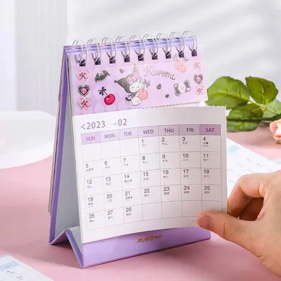 2022 Kawaii настольный календарь, план, записная книжка, милый большой рабочий  стол, мультяшный рабочий стол, креативный блокнот, девушка, Сердце, лучший  друг | AliExpress