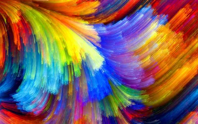 Скачать обои краски, радуга, свет, лучи бесплатно для рабочего стола в  разрешении 2048x1280 — картинка №5878… | Chromothérapie, Comment peindre,  Arrière plan art