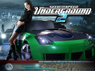 Обои на рабочий стол, Underground 2 — Need For Speed World Site
