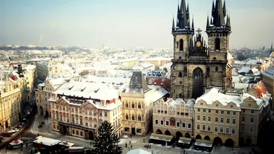 Зимняя Прага | Пикабу