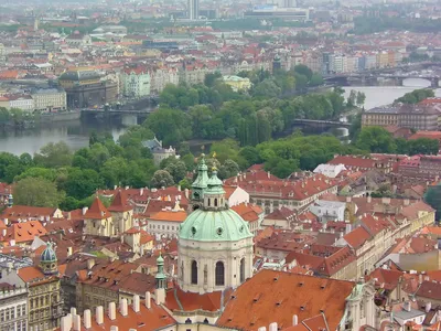 Фотообои на рабочий стол. Фотографии Праги. На этом сайте можно можно  бесплатно скачть обои для рабочего стола: Прага, панорамы, мосты, памятники