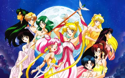 Обои на рабочий стол Принцесса Серенити / Сейлор Мун / Усаги Цукино /  Princess Serenity / Sailor Moon / Tsukino Usagi из аниме Прекрасная  девушка-воин Сейлор Мун Кристалл / Bishoujo Senshi Sailor