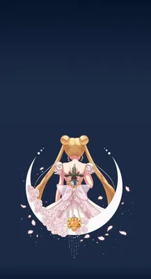 Скачать обои ребенок, бабочки, луна, сейлор мун, sailor moon, раздел аниме  в разрешении 2560x1600