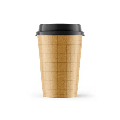 Бумажный стаканчик кофе на черном фоне :: Стоковая фотография :: Pixel-Shot  Studio