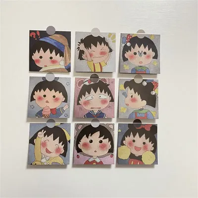 Простые корейские японские стикеры в стиле аниме для одноклассников,  Подарочная открытка на день рождения, украшение на стену, фон, аксессуары  для украшения дома | AliExpress