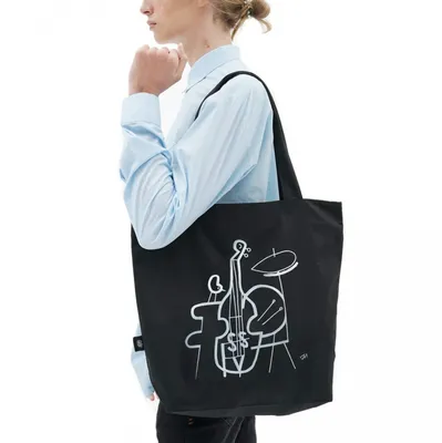 Купить эко сумку Джаз: удобная и стильная сумка шоппер с характером