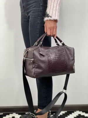 Новое поступление женских сумок! Купить темно-розовую сумку шоппер с  доставкой на дом недорого | Marie bags store