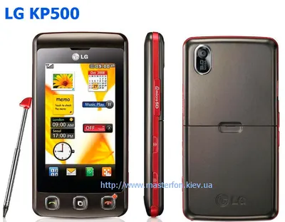 Корпус LG KP500 (бордовый) HIGH COPY — купить оптом в интернет-магазине  Либерти