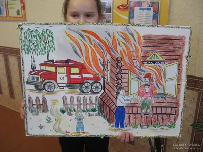 Рисунок на тему безопасность глазами детей в сад (48 фото) » рисунки для  срисовки на Газ-квас.ком