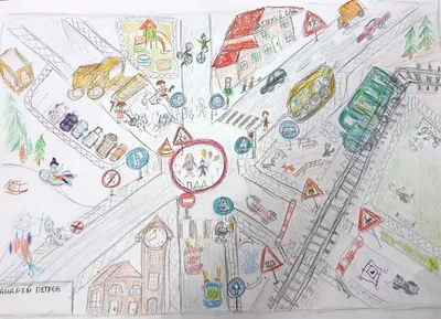 Тверские транспортные полицейские провели конкурс рисунков на тему « Безопасность на железной дороге» | Конаковский муниципальный округ Тверской  области
