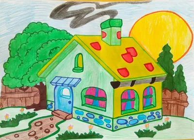 Милый Cottage — стоковая векторная графика и другие изображения на тему Дом  - Дом, Комикс, Милый - iStock