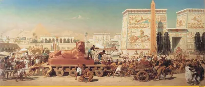 Древний Египет (by Edward Poynter) / красивые картинки :: Edward Poynter ::  art (арт) / картинки, гифки, прикольные комиксы, интересные статьи по теме.