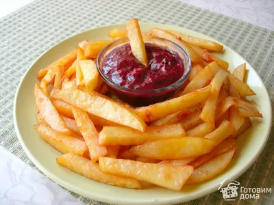 Картофель Фри в духовке вкус как в McDonald's - пошаговый рецепт с фото на  Готовим дома