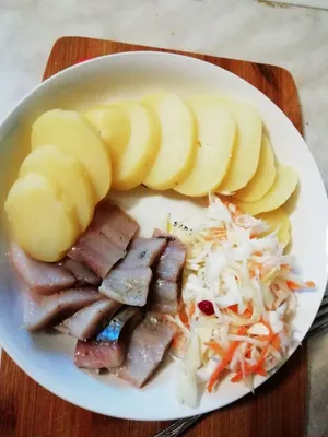 Запеченный картофель с селедкой - пошаговый рецепт с фото на Готовим дома