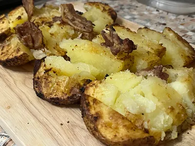 Всего лишь картошка с селедкой | Пикабу