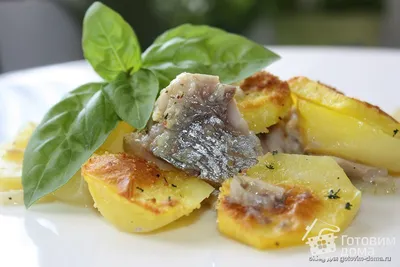 Селедка с картошкой - пошаговый рецепт с фото на Повар.ру