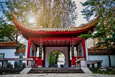 китайский сад стоковое фото. изображение насчитывающей над - 14142728