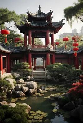 Китайский сад VS Японский сад: в чем разница? | ЛАНДШАФТНЫЙ ДОМ | Дзен
