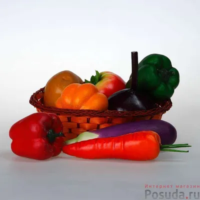Корзина с овощами «Фитнес» — магазин подарков Макс-ГИФТ