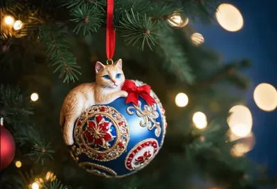 В Екатеринбурге коты открыли сезон охоты на елки: подборка забавных фото -  25 декабря 2022 - e1.ru