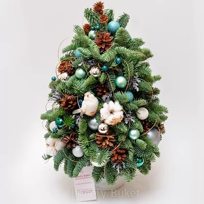 Купить новогоднюю елку декоративную «Новогодняя красавица»