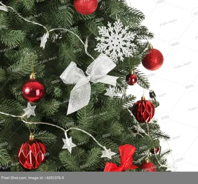 Новогодняя елка красивая, классическая…» — создано в Шедевруме