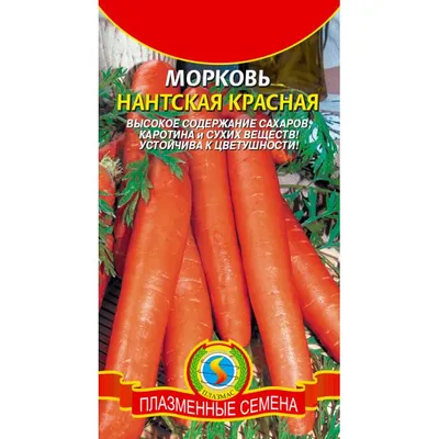 Морковь ГАВРИШ Нантская красная 2.0 г 191223045 - выгодная цена, отзывы,  характеристики, фото - купить в Москве и РФ