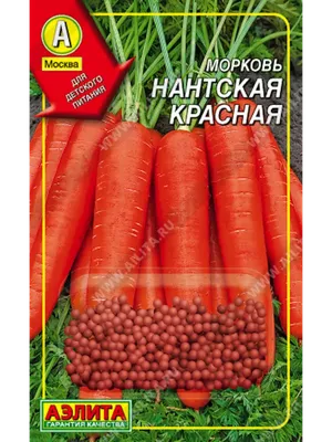 Семена морковь Росток Нантская красная Р00007774 1 уп. - купить в Москве,  цены на Мегамаркет