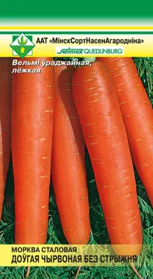 Морковь Длинная красная без сердцевины столовая 1.5г (Германия) купить в  интернет-магазине