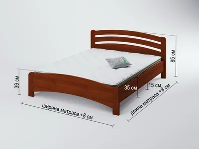 Кровать из массива сосны Pelle 90x200 cm EC-218161 - ON24.ee Мебель и  интерьер