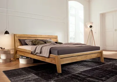 Кровать из массива дерева Кровать из сосны Кровать двуспальная Кровать  купить в Германии - kaufbei.tv