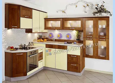 Кухня 1.2 х 2.14 м, массив сосны, эмаль купить в интернет-магазине Бигарден  всего за 37 860 руб. в Москве