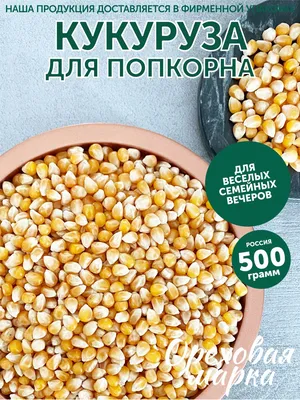 Кукуруза для попкорна | Магазин Халяль