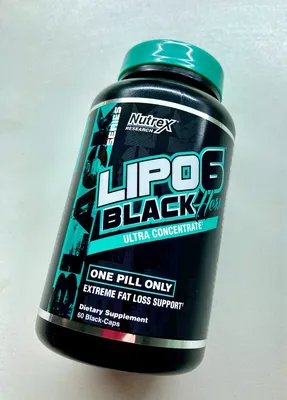 Жиросжигатель LIPO 6 Black NUTREX, 120 капсул купить по низким ценам в  интернет-магазине Uzum (791126)