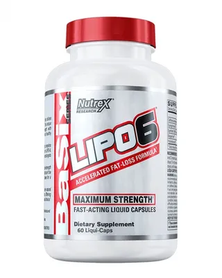 Жиросжигатель Nutrex Lipo-6 Black Hers, 60 капсул купить по низким ценам в  интернет-магазине Uzum (119813)