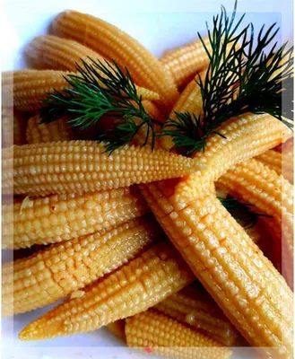Спаржа и мини кукуруза в духовке - рецепт автора Svetlana