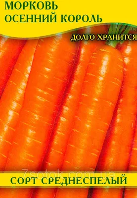 Семена Морковь Осенний король, 800 шт, 5 пачек — купить в интернет-магазине  по низкой цене на Яндекс Маркете