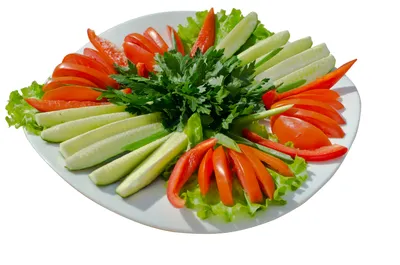 Нарезка овощей на праздничный стол фото фотографии