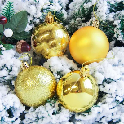 Прозрачные новогодние шары на елку с золотым декором внутри и глиттером  10см (ID#1452188571), цена: 74.25 ₴, купить на Prom.ua