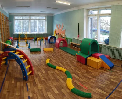 Оформление спортивного зала в детском саду - 56 фото