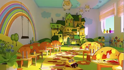 Оформление групповой комнаты в детском саду | Смотреть 64 идеи на фото  бесплатно