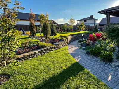 Участки и сады – 135 лучших фото, ландшафтный дизайн участка, сада и огорода  | Houzz Россия
